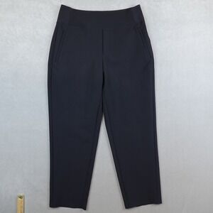 Athleta Endless High Rise Pants Black Womens Size 8 Petite Pockets